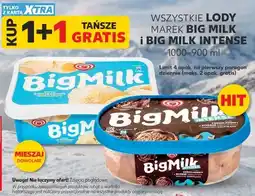 Kaufland Big Milk i Big Milk Intense Lody różne rodzaje oferta