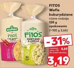 Kaufland KUPIEC FITOS Wafle kukurydziane oferta