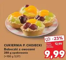 Kaufland Cukiernia P. Chojecki Babeczki z owocami oferta