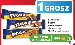 Kaufland E. Wedel Baton nadziewany Pawełek oferta