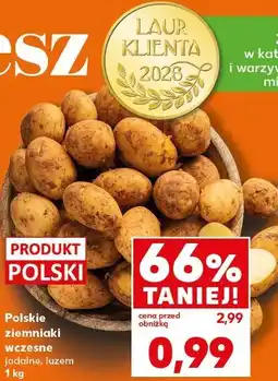 Kaufland Polskie ziemniaki wczesne oferta