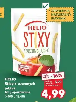 Kaufland HELIO Stixy z suszonych jabłek oferta