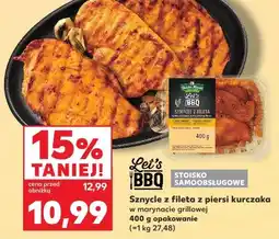 Kaufland Sznycle z fileta z piersi kurczaka w marynacie grillowej oferta