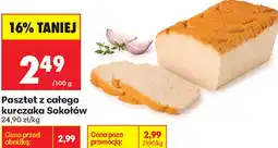 Biedronka Pasztet z całego kurczaka Sokołów oferta