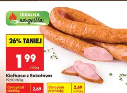 Biedronka Kiełbasa z Sokołowa oferta