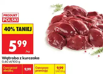 Biedronka Wątroba z kurczaka oferta