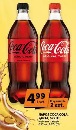 Groszek Napój Coca Cola, Fanta, Sprite oferta