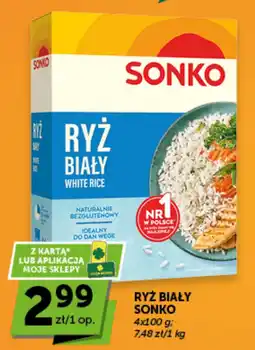 Groszek Ryż Biały Sonko oferta