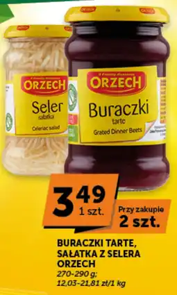 Groszek Buraczki Tarte, Sałatka z Seleria Orzech oferta