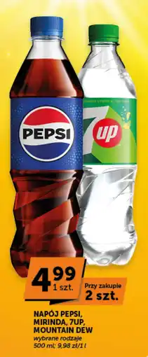 Groszek Napój Pepsi, Mirinda, 7Up, Mountain Dew oferta