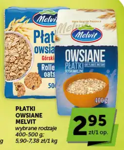 Groszek Płatki Owsiane Melvit oferta