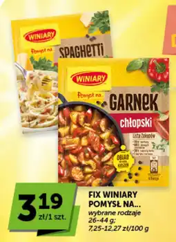 Groszek FIX WINIARY POMYSŁ NA... wybrane rodzaje oferta