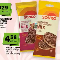 Groszek Wafle Sonko wybrane rodzaje oferta