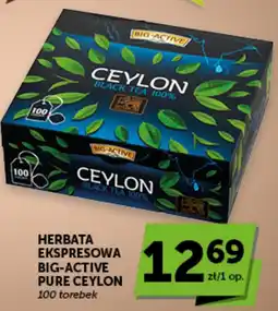 Groszek Herbata Ekspresowa Big-Active Pure Ceylon oferta
