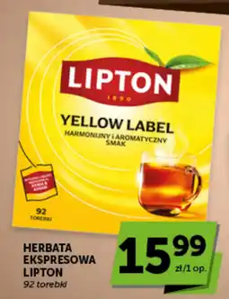 Groszek Herbata Ekspresowa Lipton oferta