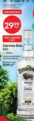 Żabka Wódka Żubrówka Biała oferta
