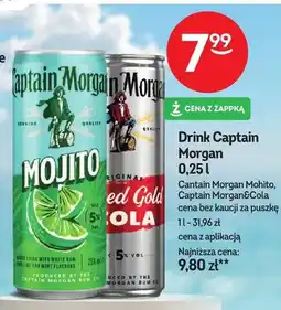 Żabka Drink Captain Morgan & Cola oferta