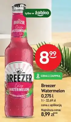 Żabka Drink Breezer Crisp Watermelon oferta
