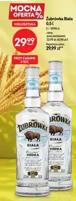 Żabka Wódka Żubrówka Biała oferta