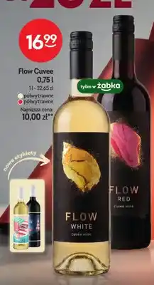 Żabka Wino czerwone Flow Red Cuvée półwytrawne oferta