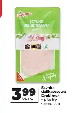 Odido Szynka delikatesowa z kurcząt Drobimex plastry oferta