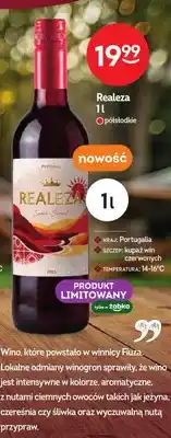 Żabka Wino czerwone półsłodkie Realeza oferta