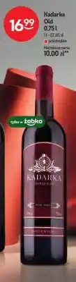 Żabka Wino czerwone Kadarka Old półsłodkie oferta