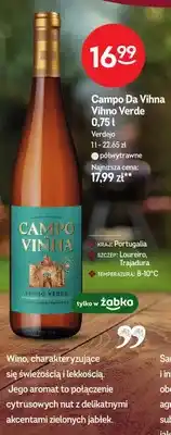 Żabka Wino białe półwytrawne Campo Da Vinha Vinho Verde oferta