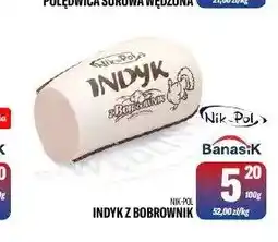 TomiMarkt Indyk z Bobrownik Nik-Pol oferta