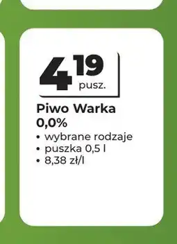 Odido Piwo bezalkoholowe Warka oferta