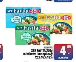 TomiMarkt Ser Favita sałatkowo-kanapkowy 12% Mlekovita oferta