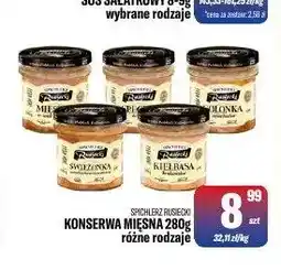 TomiMarkt Konserwa mięsna Spichlerz Rusiecki oferta