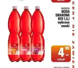 TomiMarkt Woda smakowa Magnesia Red malina oferta