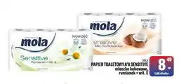 TomiMarkt Papier toaletowy Mola Sensitive Rumianek + Wit. E oferta