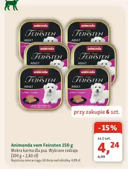 Maxi Zoo Mokra karma dla psa Animonda vom Feinsten oferta