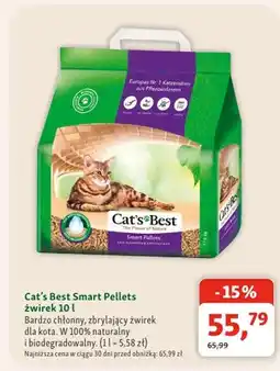 Maxi Zoo Żwirek dla kota Cat's Best Smart Pellets oferta