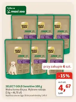 Maxi Zoo Mokra karma dla psa Select Gold Sensitive Lamm mit Kartoffel oferta