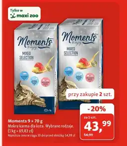 Maxi Zoo Mokra karma dla kota Moments oferta