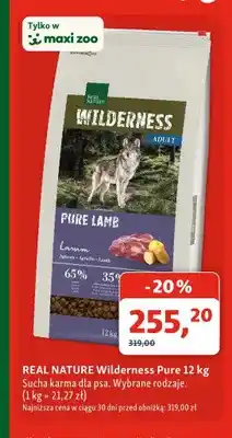 Maxi Zoo Sucha karma dla psa REAL NATURE Wilderness Pure oferta
