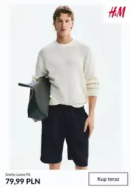 H&M Szorty Loose Fit H&M oferta