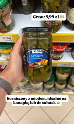 Dino Korniszony z miodem Helcom oferta