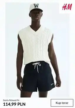 H&M Szorty Relaxed Fit H&M oferta