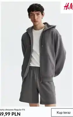 H&M Szorty dresowe H&M Regular Fit oferta