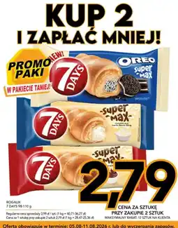 Kupiec Rogalik 7 Days Super Max o smaku waniliowym oferta