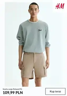H&M Szorty cargo Relaxed Fit H&M oferta