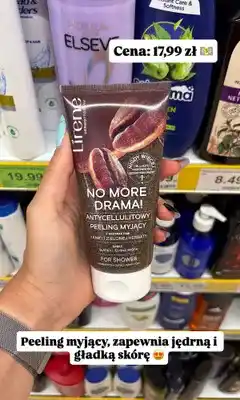 Dino Antycellulitowy peeling myjący Lirene No More Drama! oferta