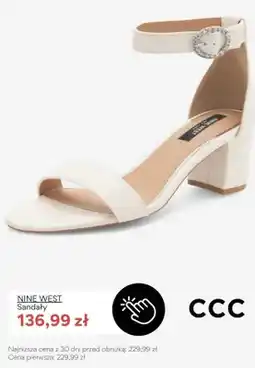 CCC Sandały damskie Nine West oferta