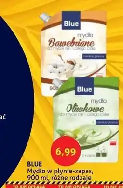 Blue Stop Mydło w płynie zapas Blue Bawełniane oferta
