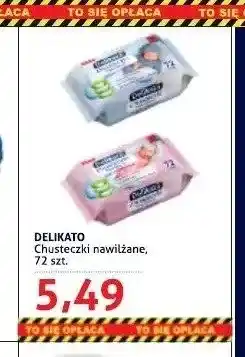 Blue Stop Chusteczki nawilżane Delikato oferta