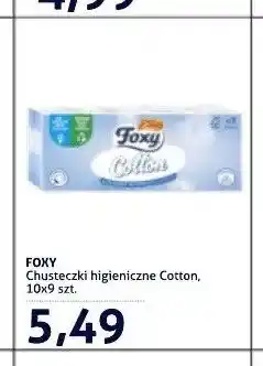 Blue Stop Chusteczki higieniczne Foxy Cotton 10-pak oferta